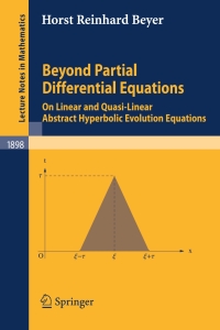 صورة الغلاف: Beyond Partial Differential Equations 9783540711285