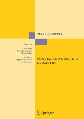 Cover image: Convex and Discrete Geometry 9783642090233