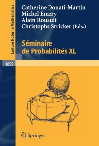 Cover image: Séminaire de Probabilités XL 1st edition 9783540711889