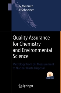 Immagine di copertina: Quality Assurance for Chemistry and Environmental Science 9783540712718