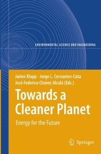 Imagen de portada: Towards a Cleaner Planet 1st edition 9783540713449