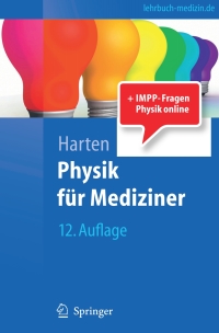 Cover image: Physik für Mediziner 12th edition 9783540717065