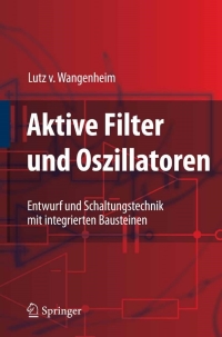 Cover image: Aktive Filter und Oszillatoren 9783540717379