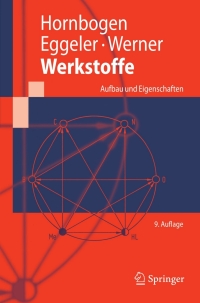 Cover image: Werkstoffe 9th edition 9783540718574