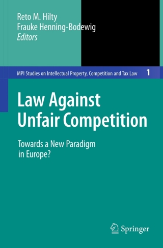 Omslagafbeelding: Law Against Unfair Competition 9783642090967