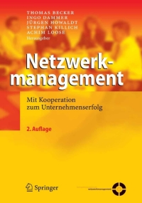 Imagen de portada: Netzwerkmanagement 2nd edition 9783540718895