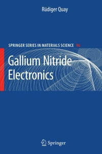 Cover image: Gallium Nitride Electronics 9783540718901