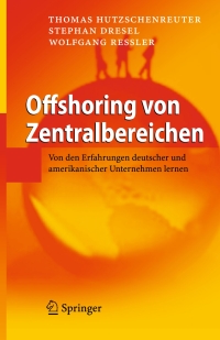 Immagine di copertina: Offshoring von Zentralbereichen 9783540719342