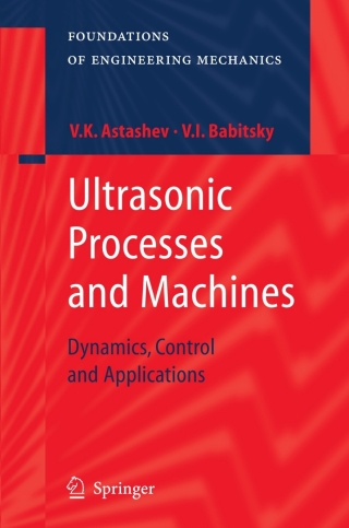Cover image: Ultrasonic Processes and Machines 9783642091247