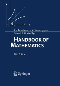 Cover image: Handbook of Mathematics 5th edition 9783540721215