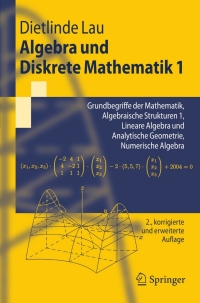 Imagen de portada: Algebra und Diskrete Mathematik 1 2nd edition 9783540723646