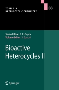 Imagen de portada: Bioactive Heterocycles II 1st edition 9783540725916