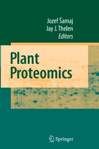 Cover image: Plant Proteomics 1st edition 9783540726166