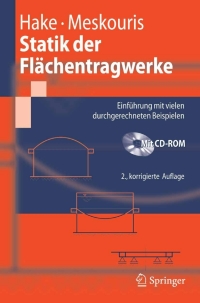 Cover image: Statik der Flächentragwerke 2nd edition 9783540726234