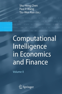 صورة الغلاف: Computational Intelligence in Economics and Finance 1st edition 9783540728207