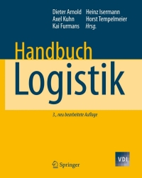 صورة الغلاف: Handbuch Logistik 3rd edition 9783540729280