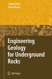Cover image: Engineering Geology for Underground Rocks 9783540732945