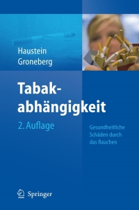 Imagen de portada: Tabakabhängigkeit 2nd edition 9783540733089