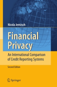 Omslagafbeelding: Financial Privacy 2nd edition 9783540733775