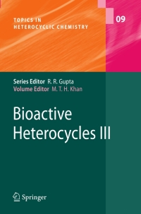 Imagen de portada: Bioactive Heterocycles III 1st edition 9783540734017