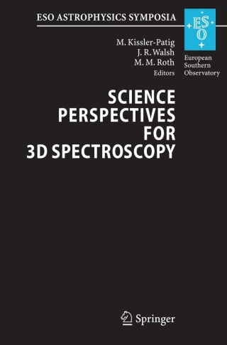 Titelbild: Science Perspectives for 3D Spectroscopy 1st edition 9783540734901