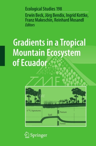 Imagen de portada: Gradients in a Tropical Mountain Ecosystem of Ecuador 9783540735250