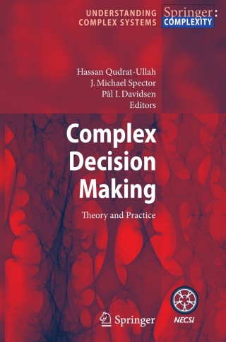 Cover image: Complex Decision Making 1st edition 9783540736646