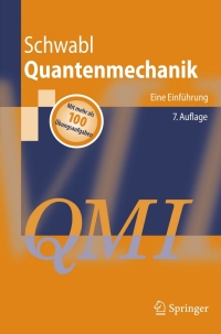 صورة الغلاف: Quantenmechanik (QM I) 7th edition 9783540736745