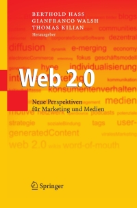 Titelbild: Web 2.0 1st edition 9783540737001