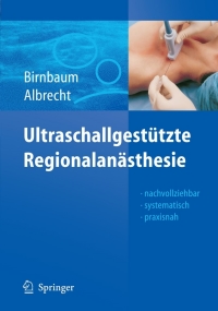 Cover image: Ultraschallgestützte Regionalanästhesie 9783540737896