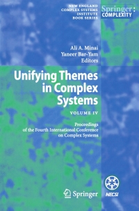 Imagen de portada: Unifying Themes in Complex Systems IV 1st edition 9783540738480