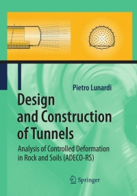 Imagen de portada: Design and Construction of Tunnels 9783540738749