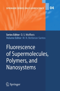 Cover image: Fluorescence of Supermolecules, Polymers, and Nanosystems 1st edition 9783540739272