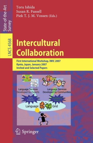 Imagen de portada: Intercultural Collaboration 1st edition 9783540739999