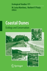 Cover image: Coastal Dunes 1st edition 9783540740018