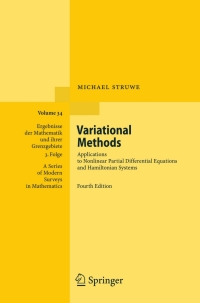 Imagen de portada: Variational Methods 4th edition 9783540740124
