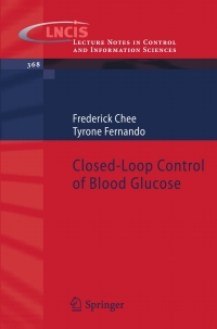 Cover image: Closed-Loop Control of Blood Glucose 9783540740308