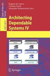 Cover image: Architecting Dependable Systems IV 1st edition 9783540740339