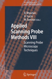 表紙画像: Applied Scanning Probe Methods VIII 9783642093401
