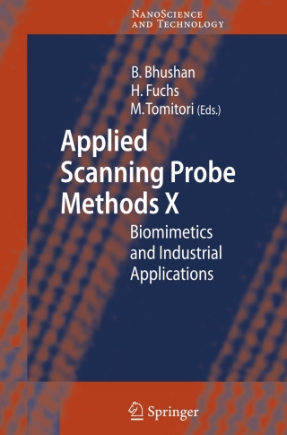 Omslagafbeelding: Applied Scanning Probe Methods X 1st edition 9783540740841