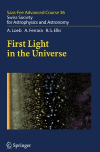 Titelbild: First Light in the Universe 9783540741626