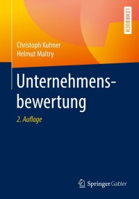 Cover image: Unternehmensbewertung 2nd edition 9783540743040
