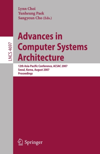 Cover image: Advances in Computer Systems Architecture 1st edition 9783540743095