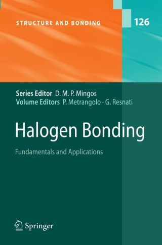 Imagen de portada: Halogen Bonding 1st edition 9783540743293