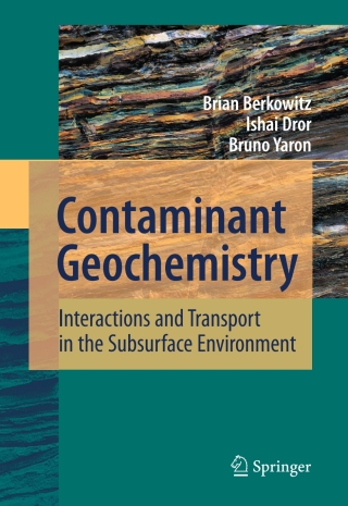 Imagen de portada: Contaminant Geochemistry 9783540743811