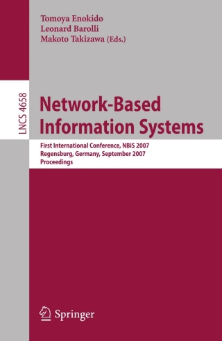 Imagen de portada: Network-Based Information Systems 1st edition 9783540745723