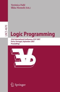 Cover image: Logic Programming 1st edition 9783540746089