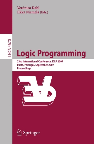 Omslagafbeelding: Logic Programming 1st edition 9783540746089