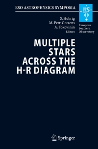 Imagen de portada: Multiple Stars across the H-R Diagram 1st edition 9783540747444