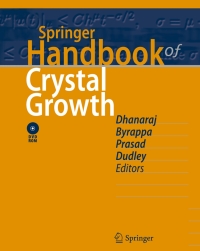 Cover image: Springer Handbook of Crystal Growth 9783540747628